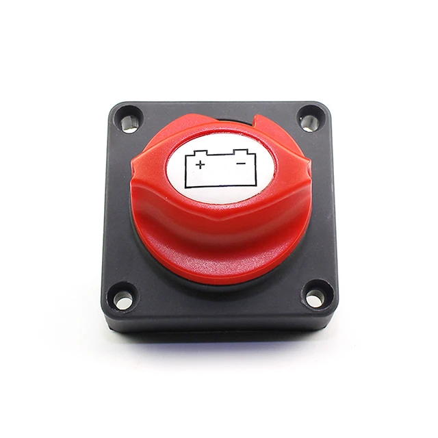 High Current Rotary Switch Battery Disconnect Switch for RV Yacht Two Gears Main Power Switch