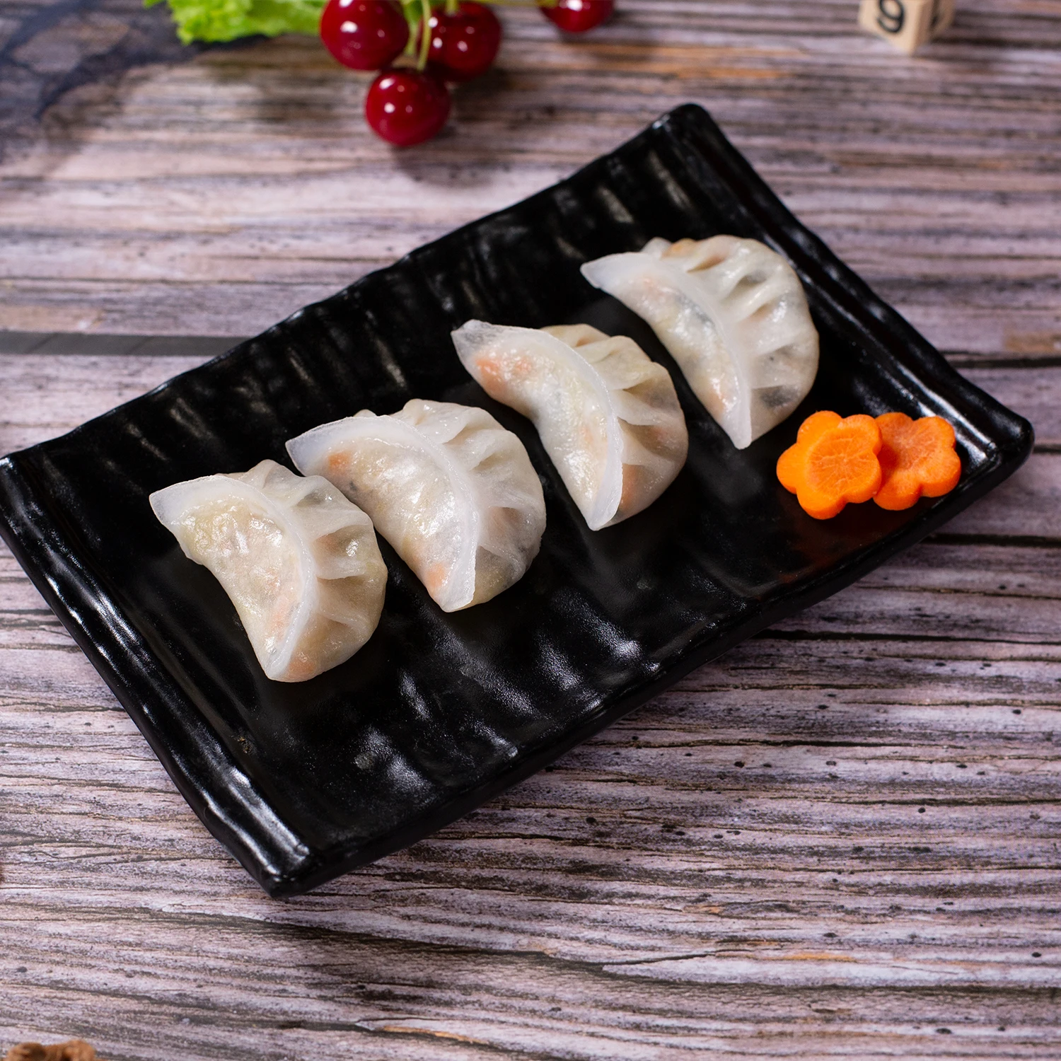 Chinese traditional dumpling chicken breast meat ShuiJiao bolied handmade shape frozen chicken dumpling