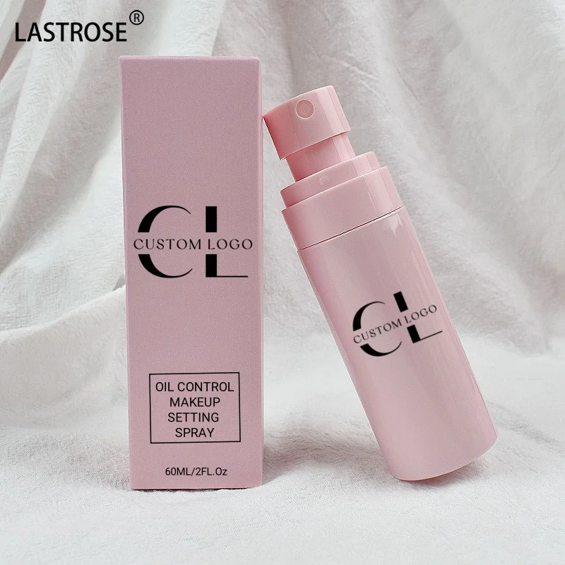 Private Label Waterproof Long-lasting Cosmetics Spray Wholesale Pink 60ML Vegan Oil-control Clear Matte Makeup Setting Spray