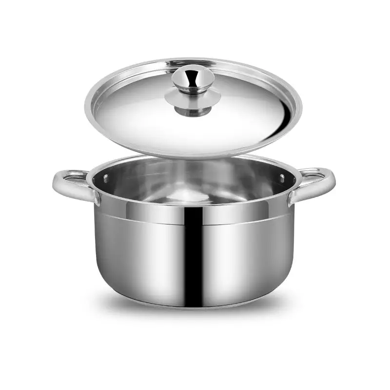 
good selling stainless steel cooking pots cookware set soup and stock pot 