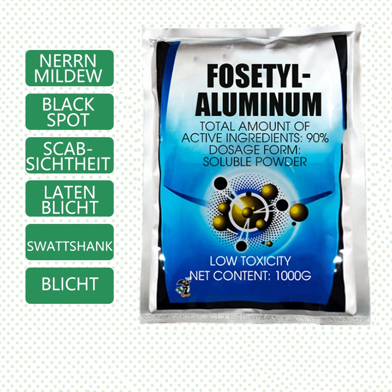 
90% aluminum triethylphosphonate SP late blight downy mildew agricultural pesticide fungicide 