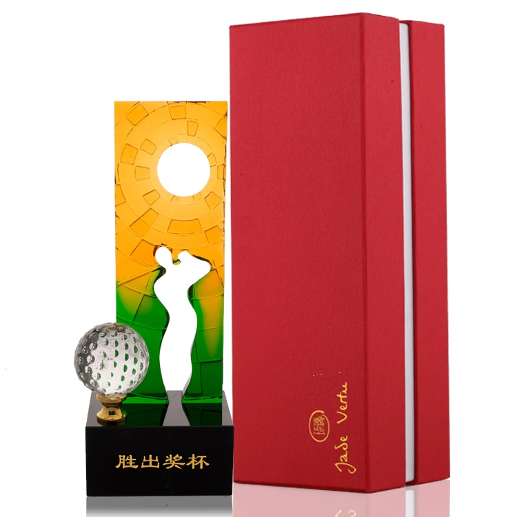 Jadevertu liuli winner award trophy for golf trophy Lead Responsibly trophy