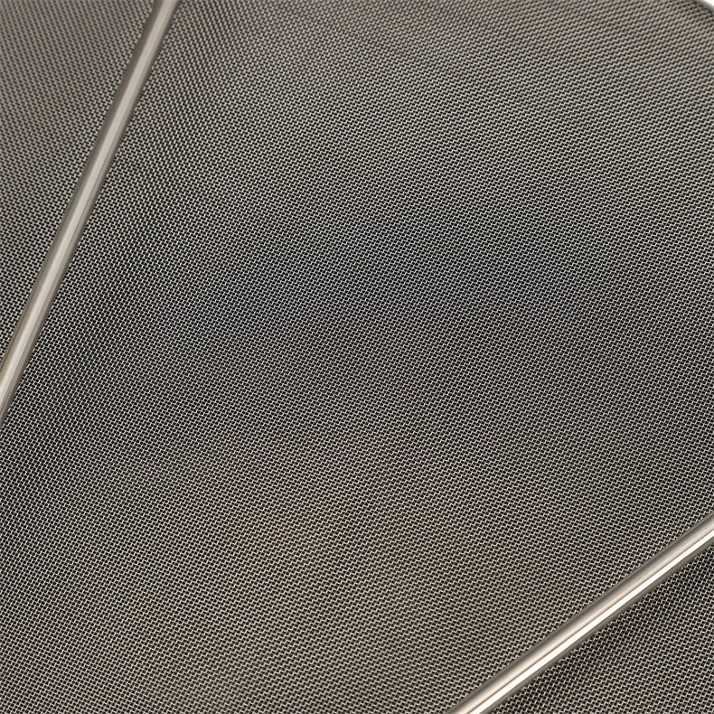 Simple Stainless Steel Splatter Screen for Cooking Mesh Pot Lid Cover Grease Scald Splash-Proof Oil Proof Frying Pan Cover