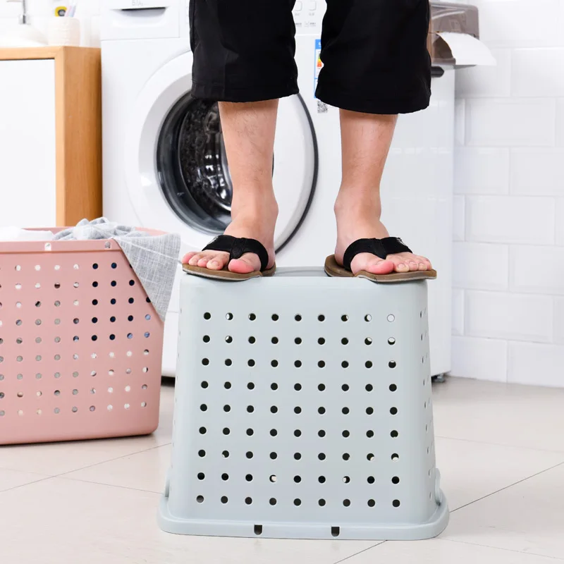 2020 new arrival  large laundry basket high quality 3 tier laundry basket taizhou clothes laundry basket