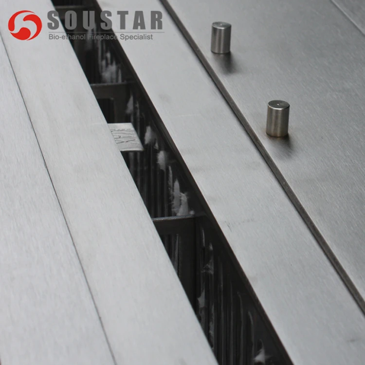 Stainless Steel Bio Ethanol Fuel Box Insert Burner for Fireplaces