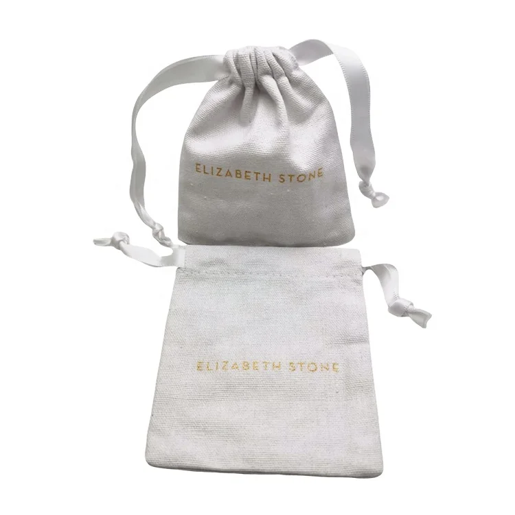 
Wholesale Environmental Protection Drawstring Cotton Canvas Bag Plain Cotton Canvas Pouch 