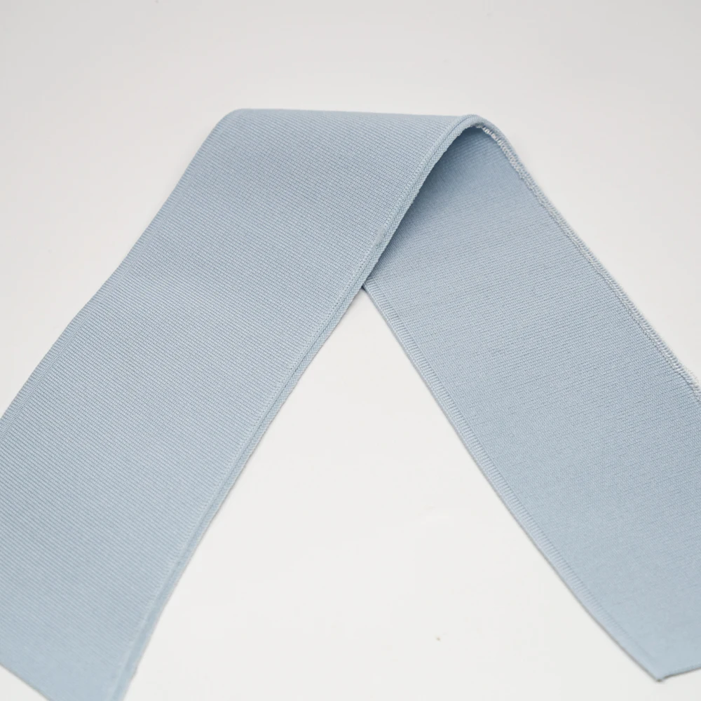 knitting custom ribbed collar cuffs and Hem high quality rib for thick jacket