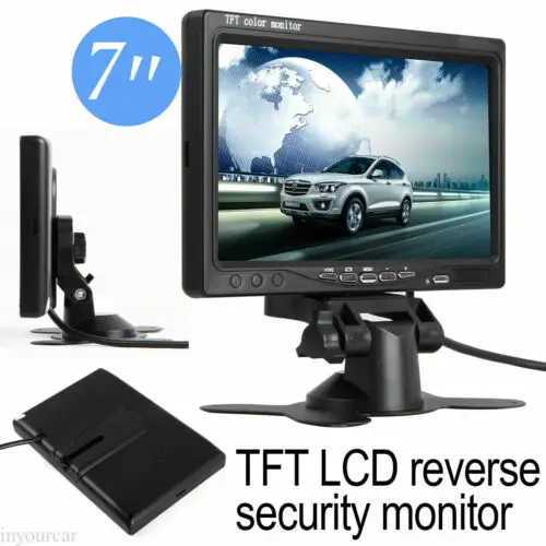 
iPoster hot-selling DIGITAL REAR VIEW BACKUP REVERSE SYSTEM SAFETY FOR TRUCK TRACTOR RV camera+ 7 inch Monitor 