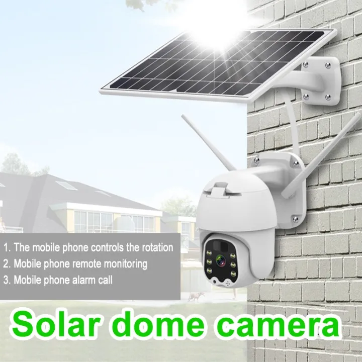 High resolution waterproof HD 1080P camera system smart Solar wifi  camera module