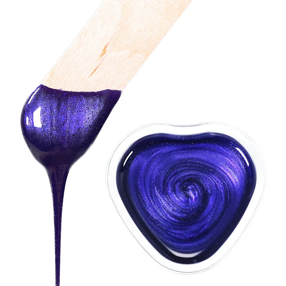 Wax Pot Set for Wax Warmer, Reusable & Non-stick Silicone Waxing Spatulas and pot for Hard Wax Heater, Easy to clean Wax Boiler