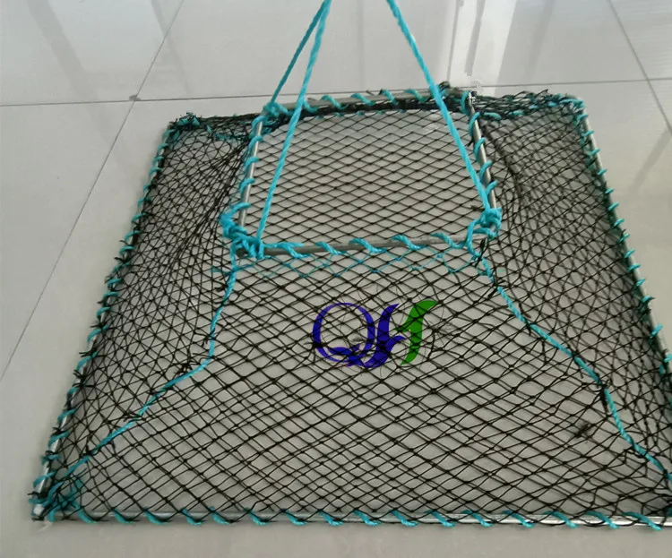 2023 new design Foldable Galvanized steel wire frame Crab Trap cage