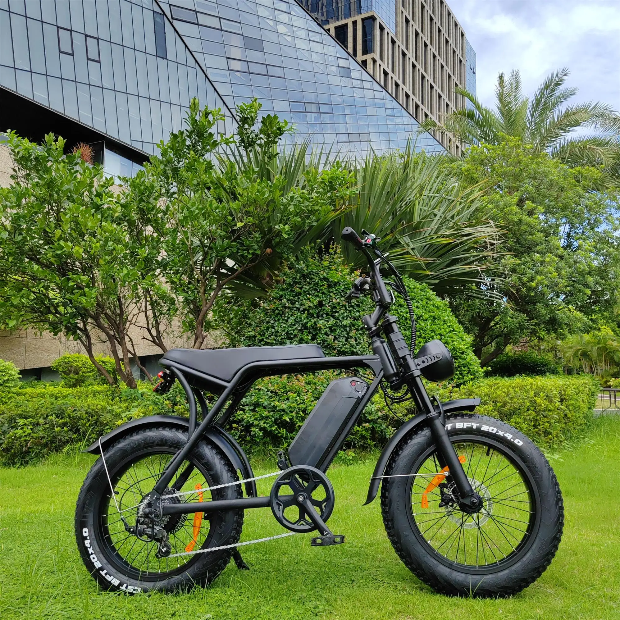 Ouxi V8 2.0 oil brake e-bike EU warehouse ouxi v8 fatbike electric fat tire bike 20inches hybrid bike