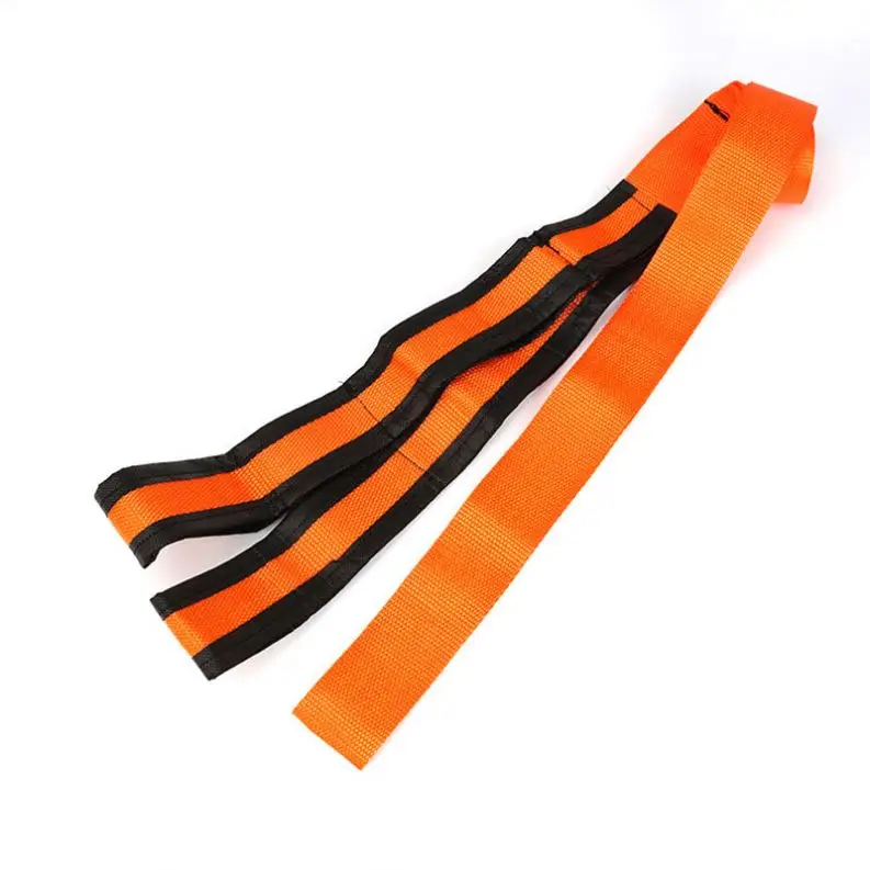 Moving Straps 2-Person Lifting and Moving System Adjustable Shoulder Lifting Carrying and Moving Straps Easily Move Lift Orange