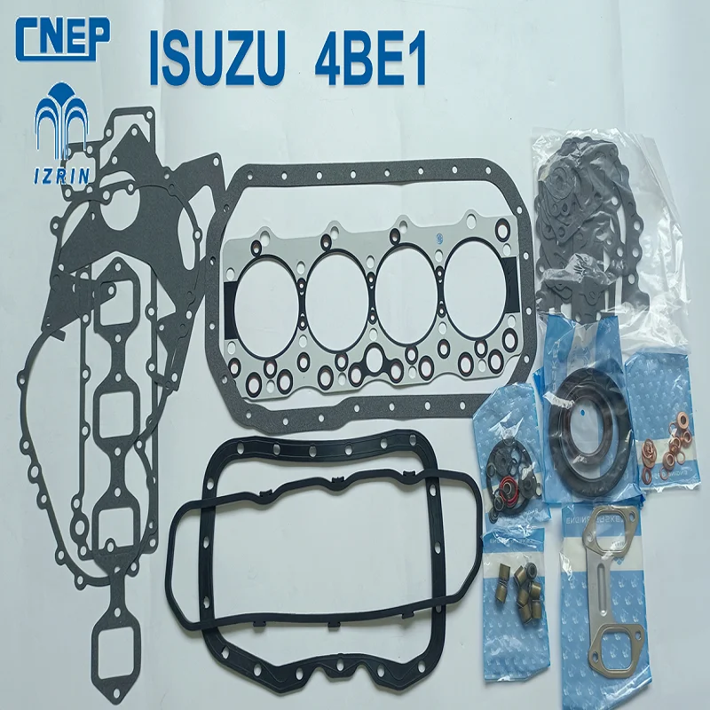 Guangzhou JCAR CNEP IZRIN full gasket kit 4BG1 4BE1 4BG2  5-87810-487-2 5-87810-488-2  japanese diesel TRUCK engine parts