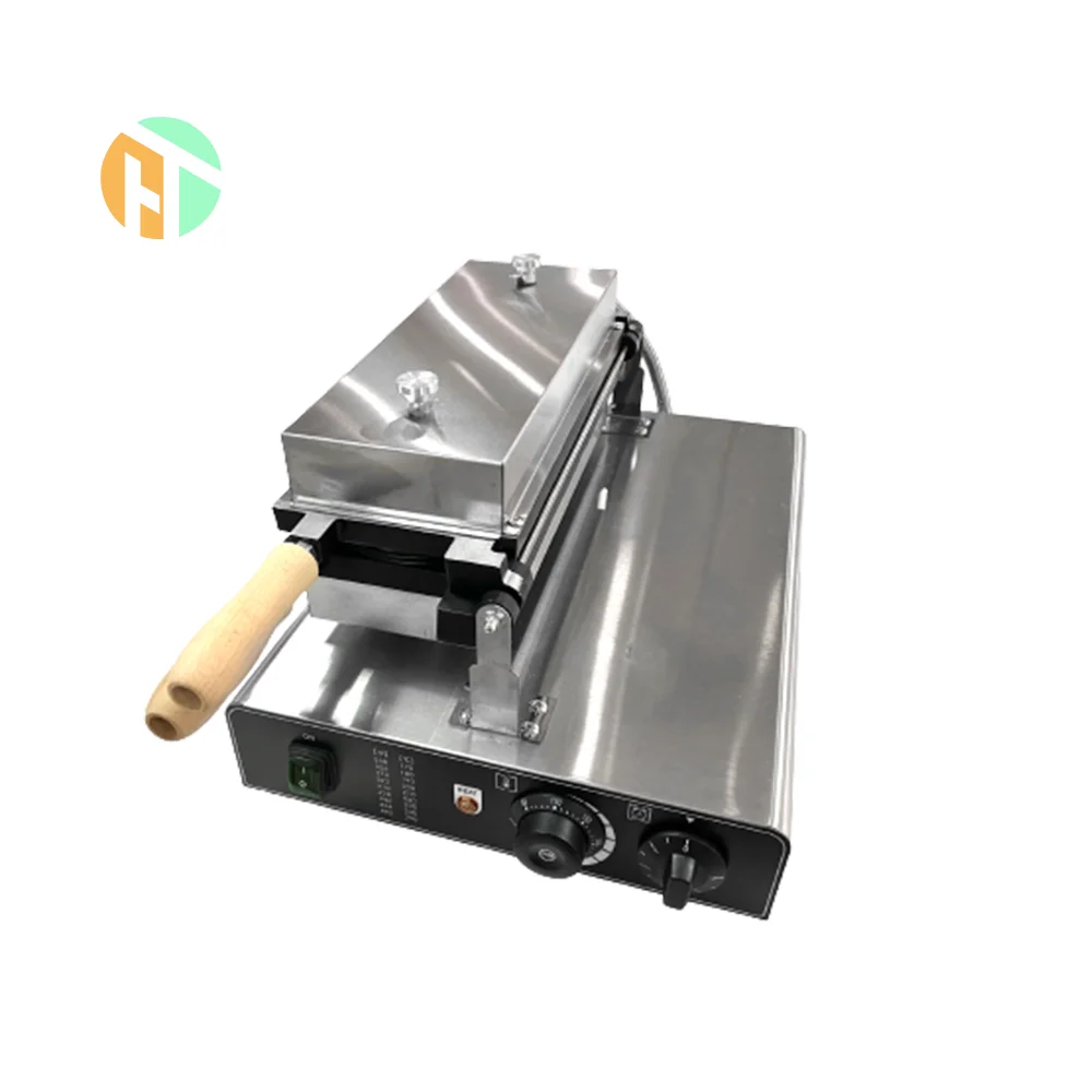3-piece Commercial Round Coin Waffle Maker Machine Round Shape Waffle Machine Snack Machine Electric Crispy Cheese Cookie Maker