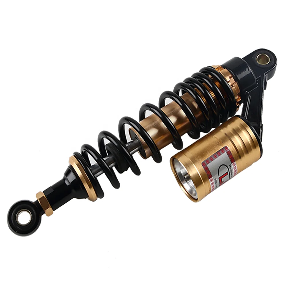 R231 yellow and black rear shock absorber/damper for motorcycles, pit dirt bikes with air bag
