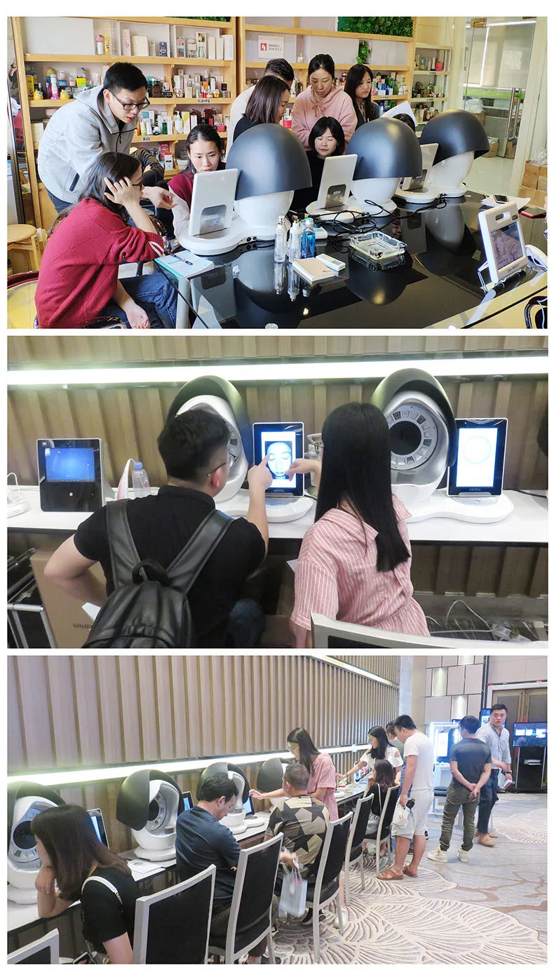 Portable skin scanner facial analyzer uv pores test machine 3D Visia Skin Analysis Machine