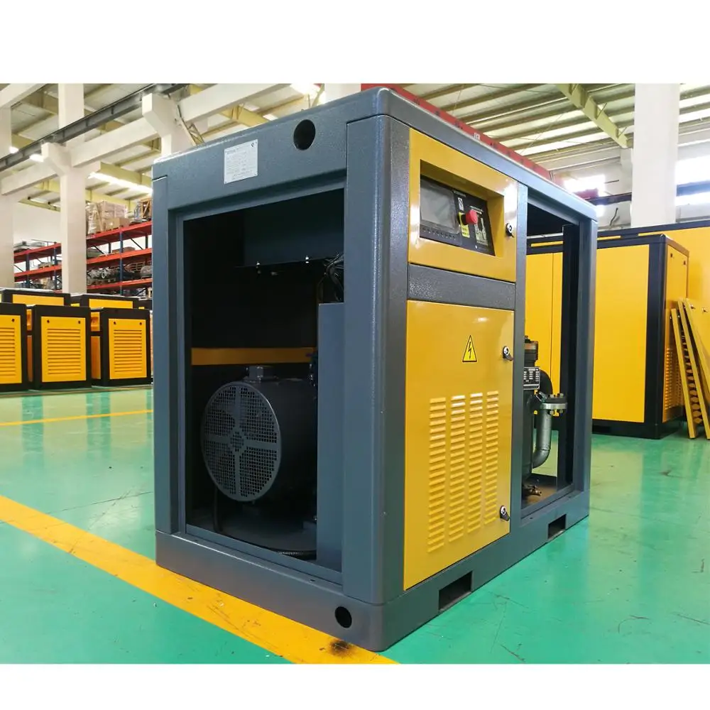 
160kw Industrial Twin-Stage Rotary Screw Air Compressor High cost performance 