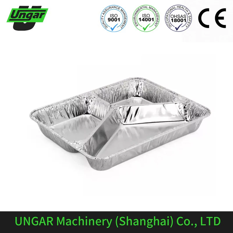 UNGAR разматыватель машина фидера для общественного питания одноразовый алюминиевая фольга контейнер еды коробка лоток посуда полый конъюгированный силиконизированный полиэстер решений