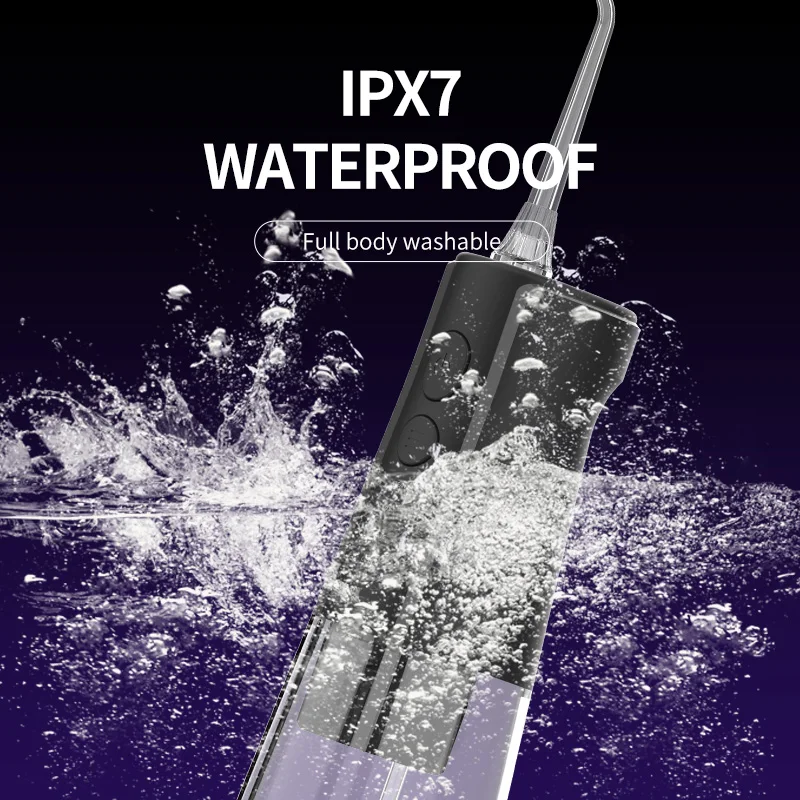 F5043 Teeth Cleaning Oral Irrigation Electric Dental Irrigator Custom Water Flosser Jet Pick Portable Water Flosser Cordless