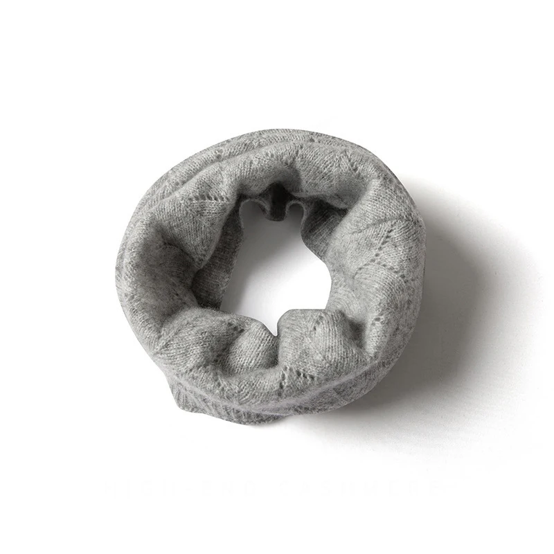 Cashmere Warm Knitted Scarf Neck Scarf Cashmere Collar Scarf