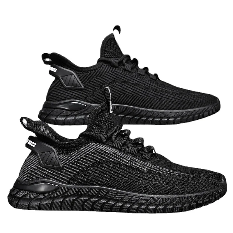 New model A best quality brand wholesale high top sneakers for men sports running mesh shoes