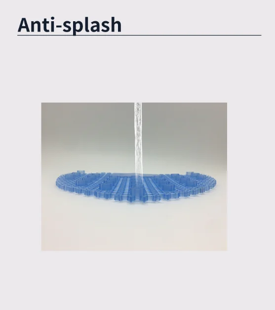Popular Splash-proof Eco-friendly Shield Zero Non-bristle Urinal Screen Air Freshener For Bathrooms