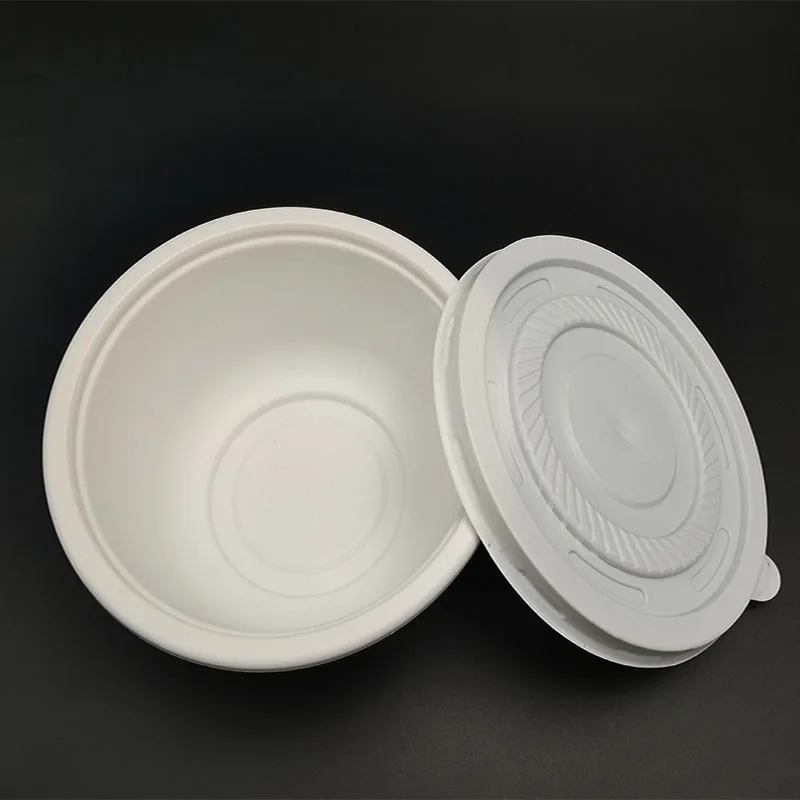
Custom Disposable Biodegradable Food Containers Compostable Cornstarch Bowl 