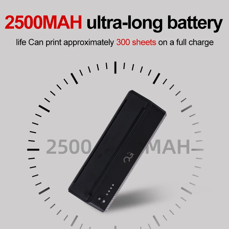 OG PRODUCE Lightweight Wireless Tattoo Transfer Stencil Printer with Android and iOS Phone&Laptop