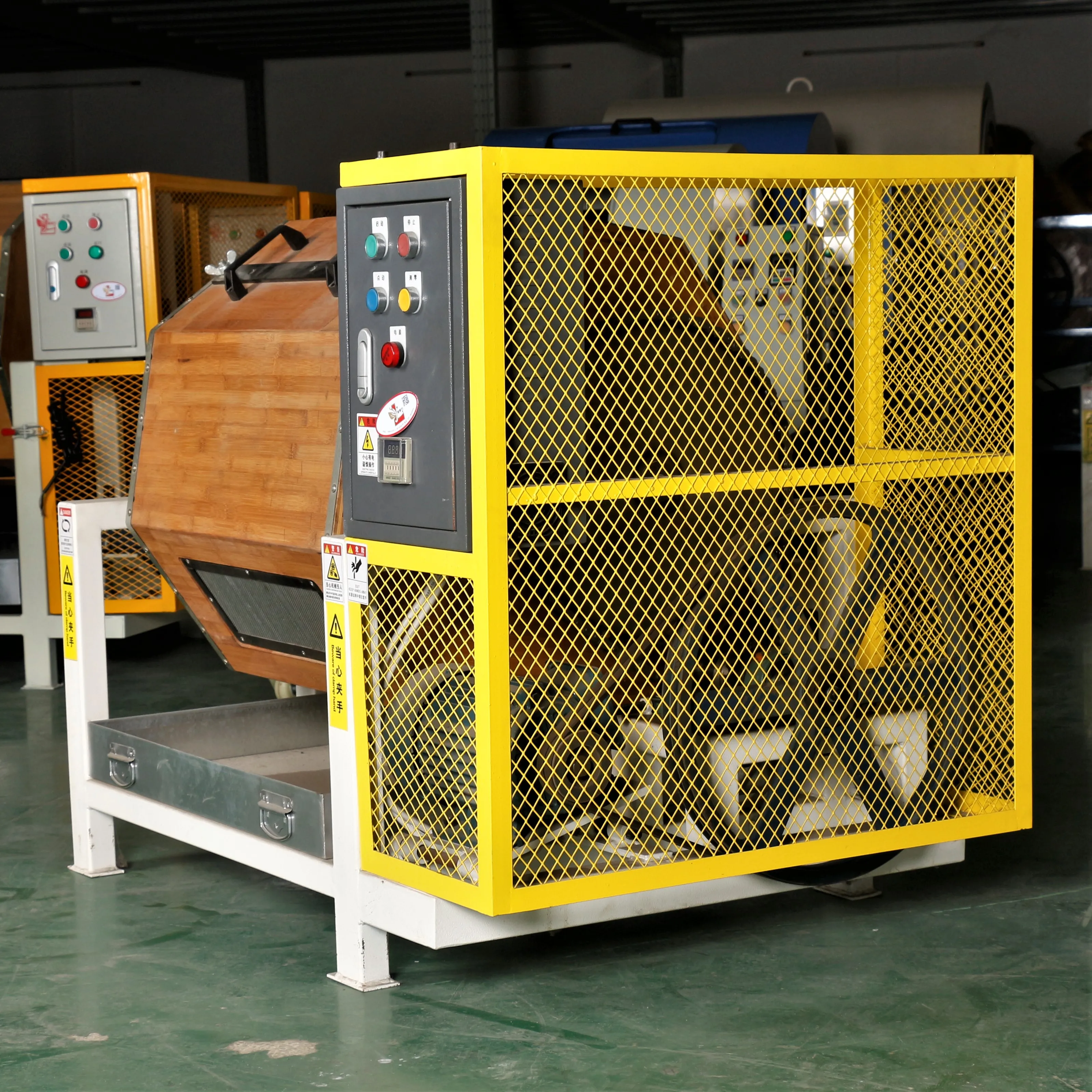 Hardware accessories mirror processing polishing machine, roller rotating polishing machine