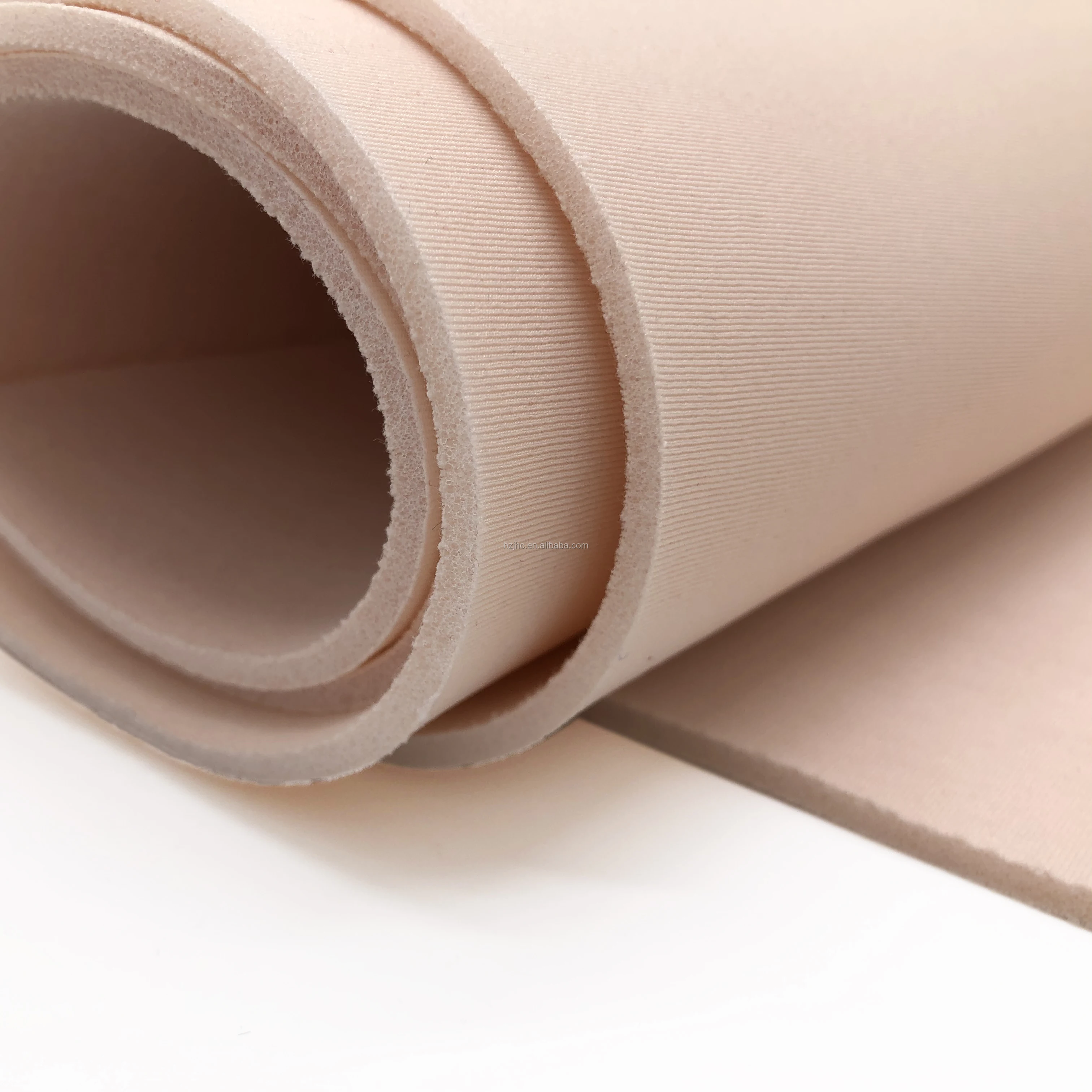 0.5mm 1mm 2mm 4mm bra padding laminated with fabric memory bra cup foam fabric by the metre polyester foam interlining fabric