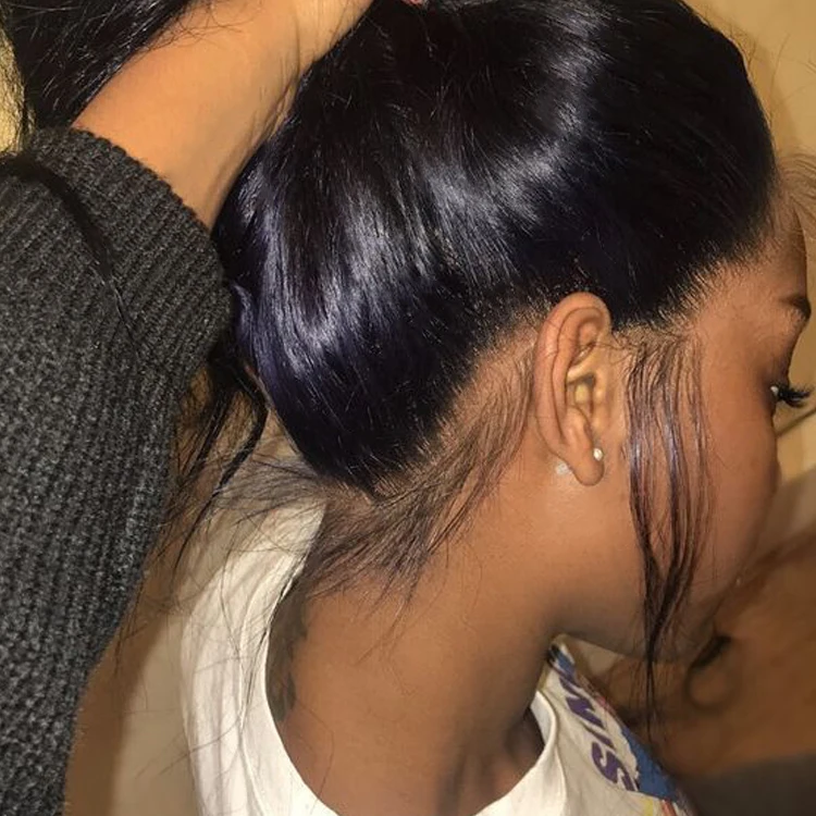 Cheap 180% Density Full lace Human Hair Wig,Glueless Full HD Lace Wig,Natural Virgin Human Hair Lace Front Wig for Black Women