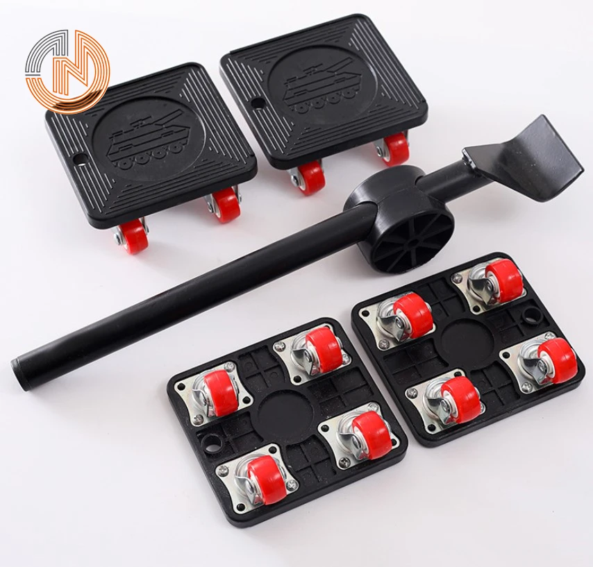 Easy Furniture Moving Tools Magic Furniture Lifter Heavy Mover Appliance Roller  Heavy Moving Device 5pcs Furniture Mover Sets