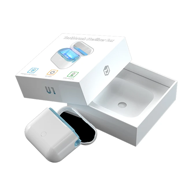 
New smart travel tooth brush uvc led sterilizing electric a portable uv light sanitizer toothbrush sterilizer 