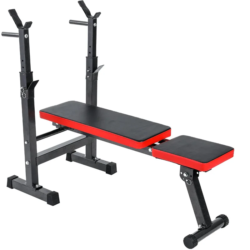 Customized Logo Printing Steel Material Home Gym Foldable Weight Bench