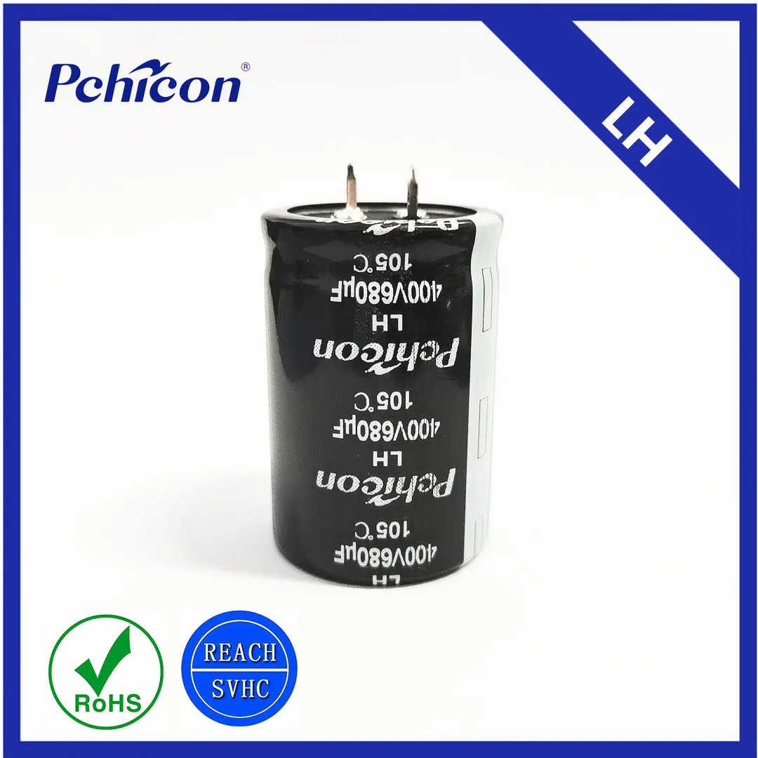 Конденсаторы высокого напряжения Pchicon 680 мкФ 400v 35*50 LH конденсаторы большого размера электролитический