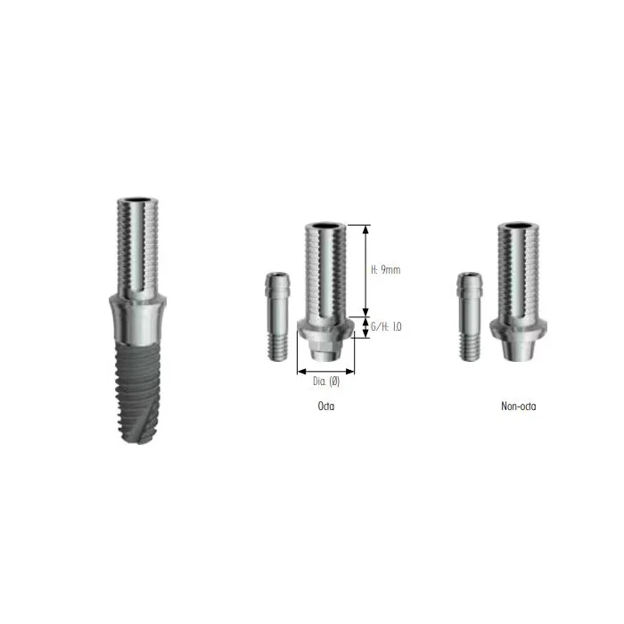 Dental Implant Factory Price Bone Level Implant System Healing Abutment