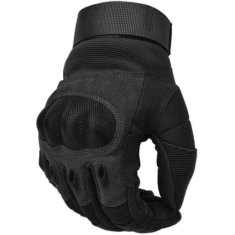 Leather Army Tactical Gloves Military Hard Knuckle Military Gloves