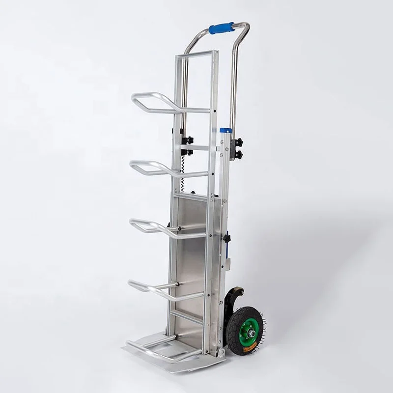 Hand Cart Electric Transport Climbing Machine Heavy Duty Cargo Electric Stair Climbing Trolley