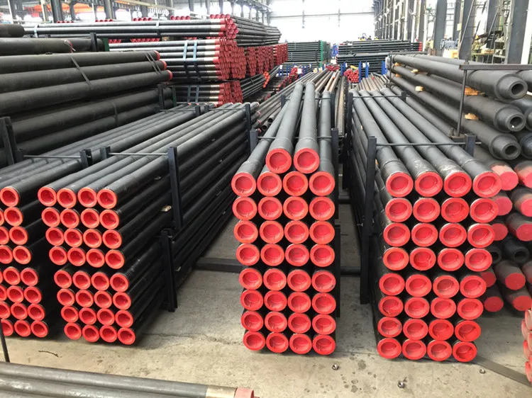 140 drill pipe, dedicated for DTH pneumatic water well drilling rigs, thickness 8mm