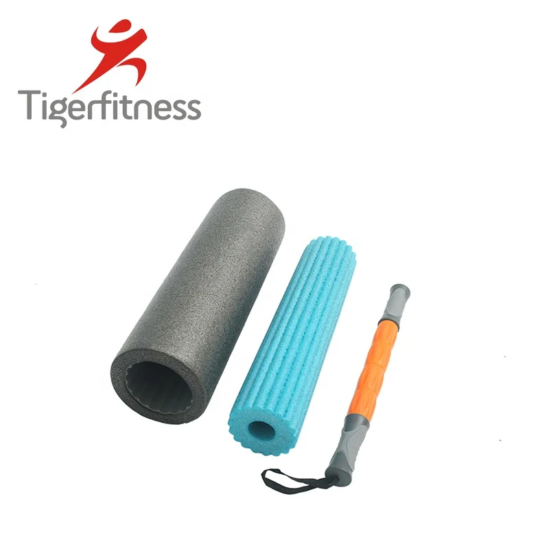 Adjustable 3-speed Foot Back Massage foam roller for deep tissue massage
