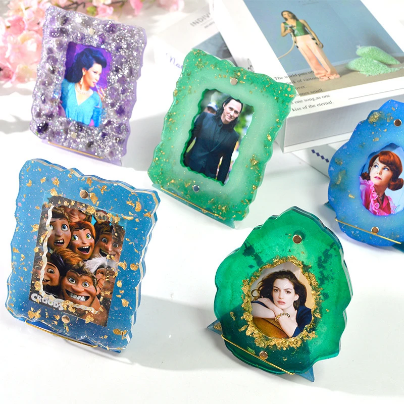 Personalized Souvenir Handmade Crafts Home Decoration DIY Picture Frame Mould Photo Frame Mold for Resin