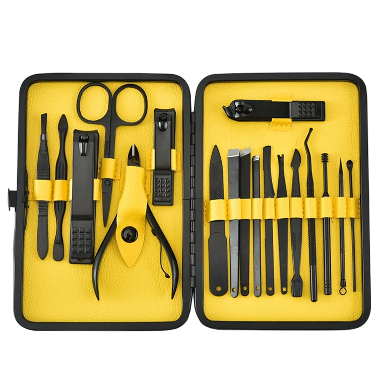 18 Piece Manicure Set Fancy Manicure and Pedicure Set Promotional Gifts Items for Corporate