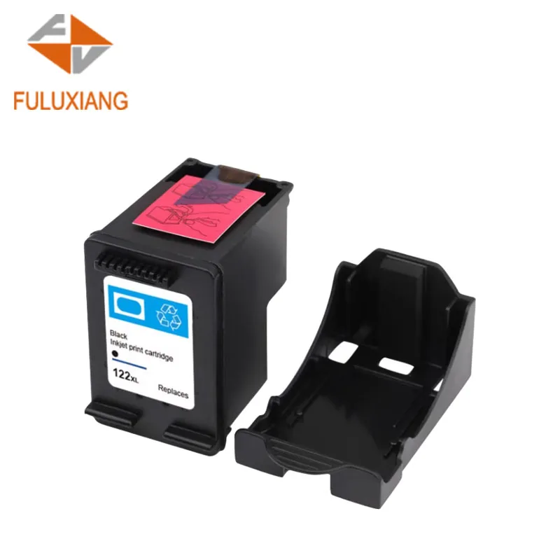 FULUXIANG Compatible 122 XL 122XL Color Inkjet Ink Cartridge for HP DeskJet 1510 2050 3050 2512 Printer