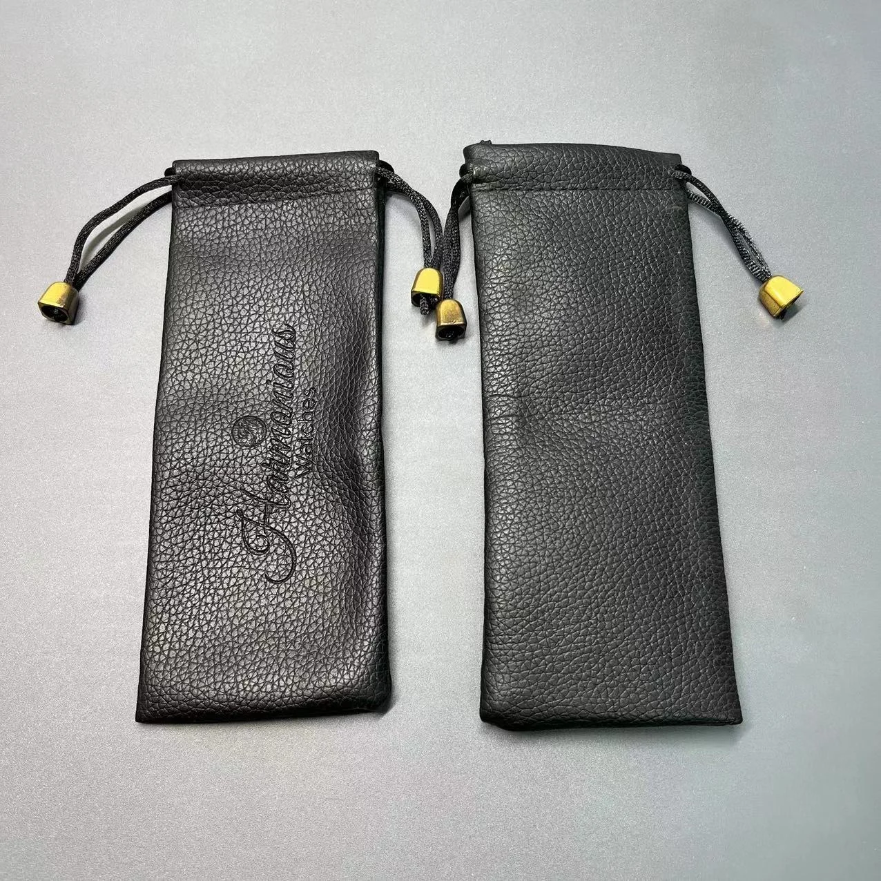 PU Leather Watch Pouch Quartz Watches Storage Bag Mini Jewelry Organizer For Men Women