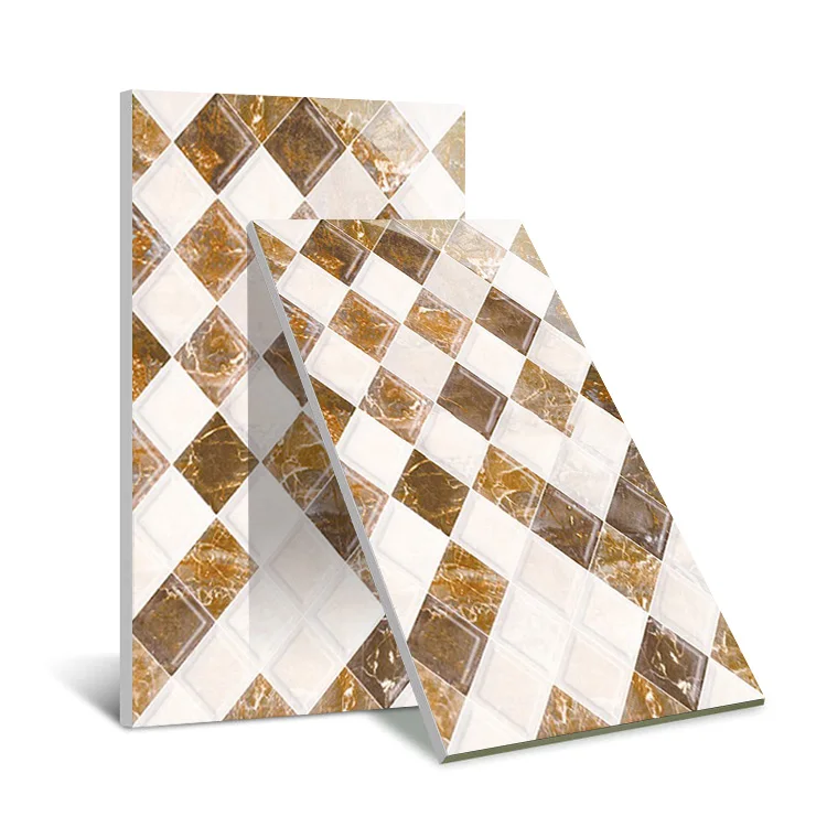 Turkey 200*600 Indoor Bathroom Color Polished Ceramic Wall Porcelain Adhesive Tile Modern With Inlay