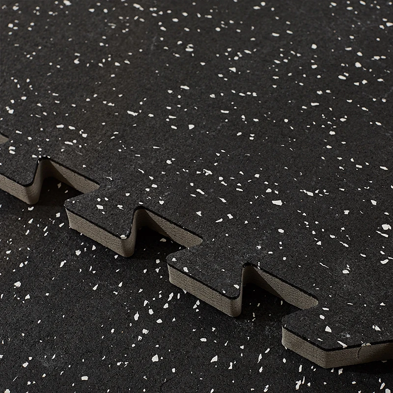 EPDM speckled Fitness buffer pad gym flooring eva rubber mat