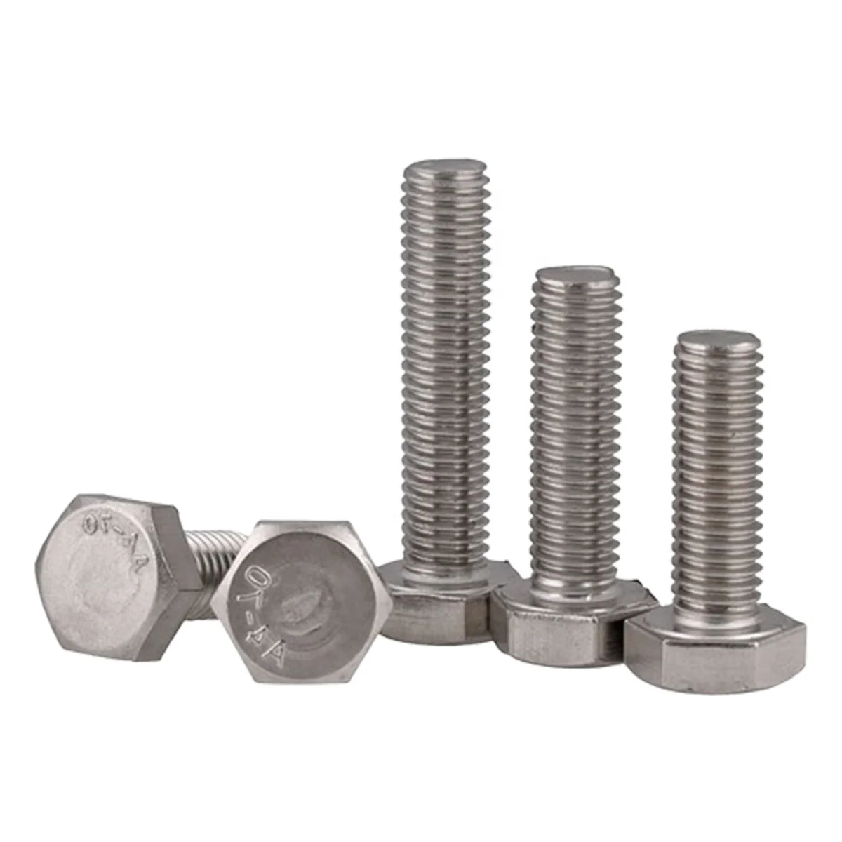 Good Quality Carbon Steel 403 SS Galvanized Blackened External Hex Self Tapping Screws Bolts With Nuts And Washers