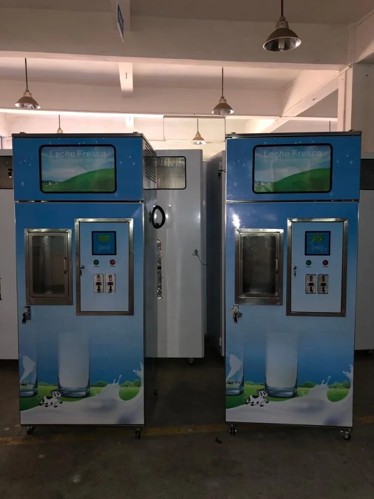 
self service automatic milk dispenser vending machine milk machine 