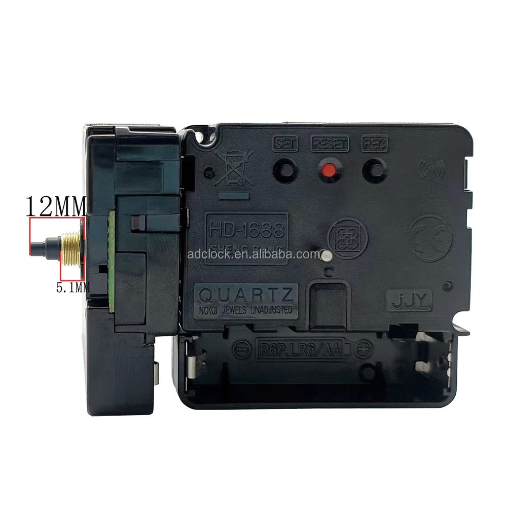 JJY radio controlled clock mechanism Automatic Japan signal RC clock Movement